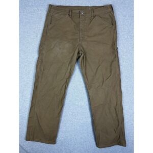 Levi's‎ 565 Workwear Carpenter Pants Mens 40x32 Brown Stretch Utility Workwear